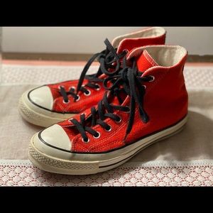 Special Edition red&black Converse high tops❤️🖤❤️